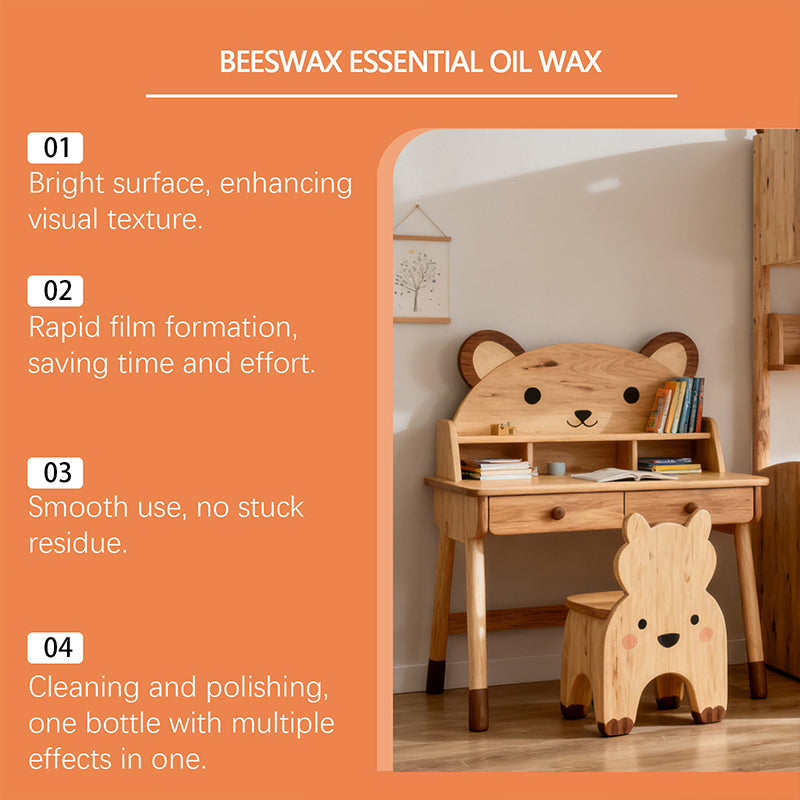 🪵 LIMITED-TIME 50% OFF! ✨ All-in-One Wood Beeswax Spray – 355ml, Cleans, Nourishes, Polishes 🌿
