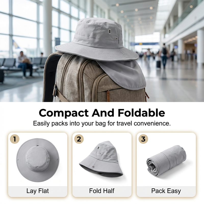 🧢 50% OFF NOW ! ⚡ Breathable Fisherman Hat with Detachable Face Mask – Sun Protection, Ventilated & Removable Mask Design ☀️