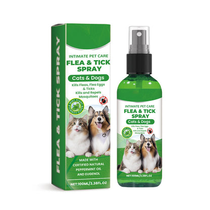 💜LAST DAY -BUY 2 GET 1 FREE💜50K+ SOLD!✨🐶🐱Natural Flea & Tick Spray for Dogs and Cats