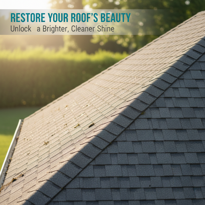 🌟LAST DAY BUY 2 GET 1 FREE!!🌧️ Multi-Surface Roof Moss & Algae Cleaner Spray – Spray, Rinse, and Watch It Shine! 🏠✨ Tough on moss, gentle on plants – a cleaner roof in minutes. 🌿💧