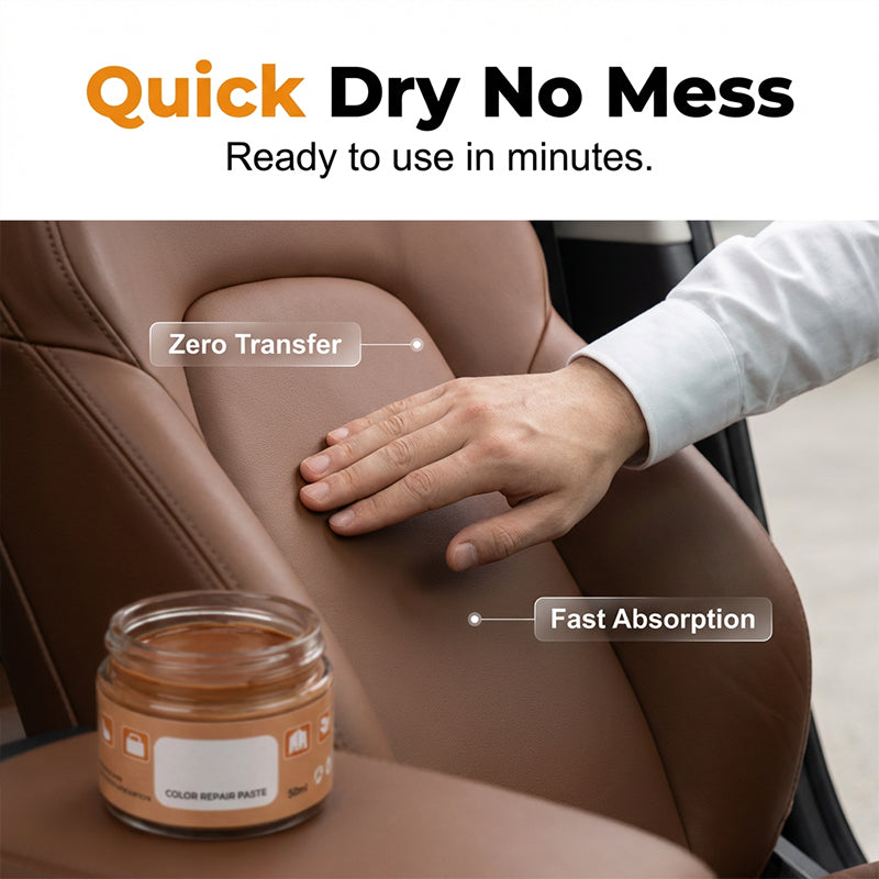 Limited Time sale-Waterproof Leather Color Repair Paste