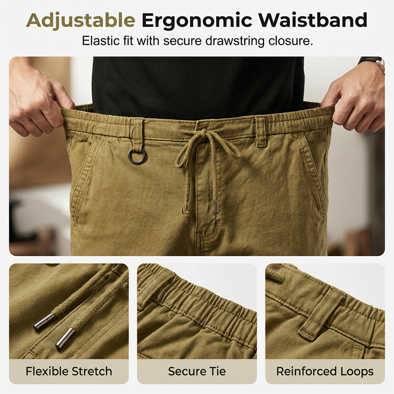 🥳2026 HOT SALE🥳💞50K+ SOLD!🌿✨ 50% OFF! Men's Retro Multi-Pocket Cargo Pants