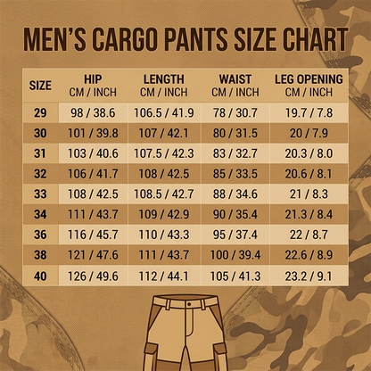🥳2026 HOT SALE🥳💞50K+ SOLD!🌿✨ 50% OFF! Men's Retro Multi-Pocket Cargo Pants