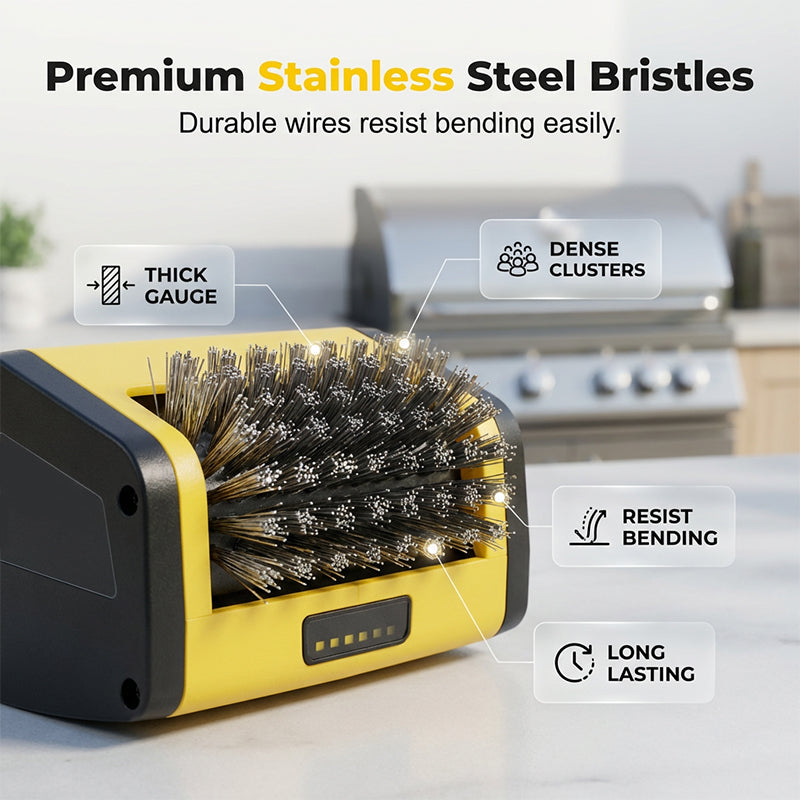 🔥Limited-time offer-Electric BBQ Grill Cleaning Brush