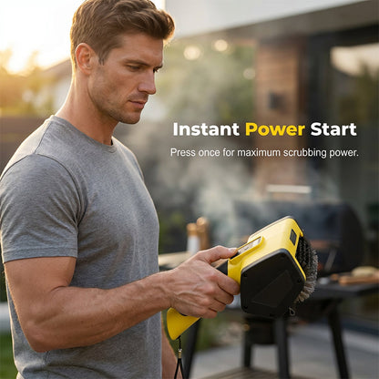 🔥Limited-time offer-Electric BBQ Grill Cleaning Brush