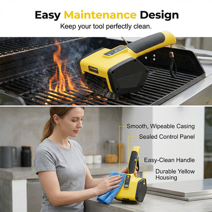 🔥Limited-time offer-Electric BBQ Grill Cleaning Brush