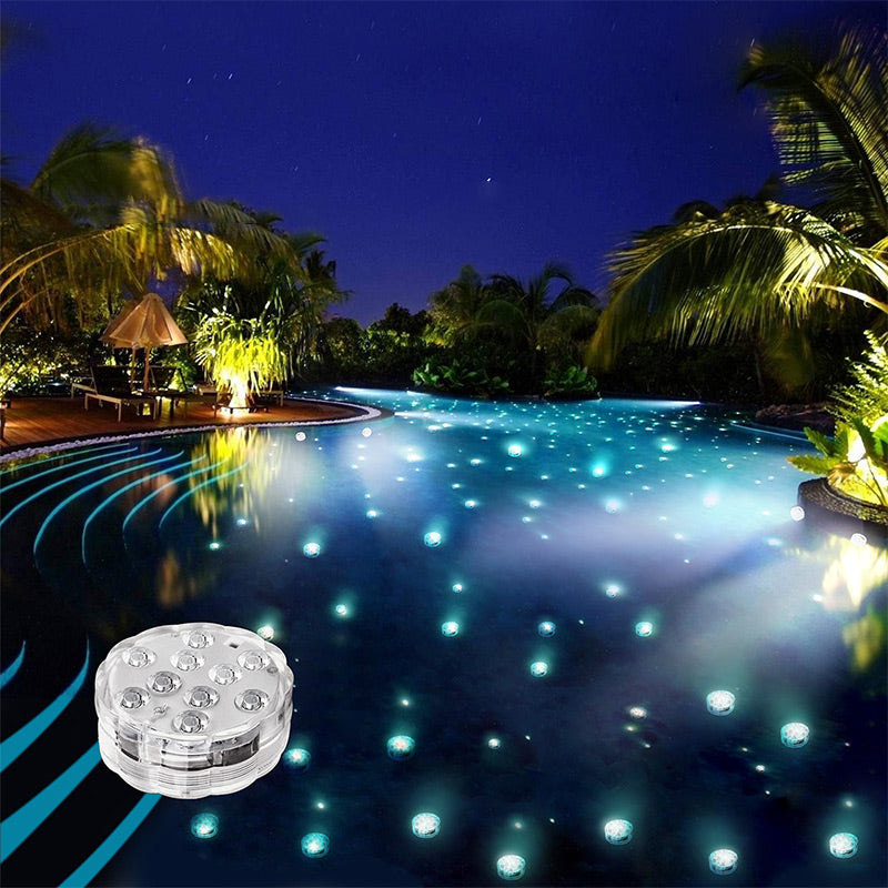 🏖️Summer Hot Sell 50% OFF🌞⚡50K+ SOLD!🌞🌊Submersible Waterproof Remote Control LED Lights for Pool