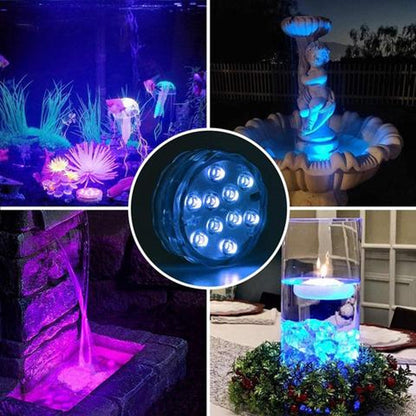 🏖️Summer Hot Sell 50% OFF🌞⚡50K+ SOLD!🌞🌊Submersible Waterproof Remote Control LED Lights for Pool