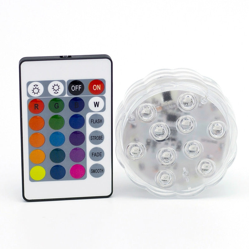 🏖️Summer Hot Sell 50% OFF🌞⚡50K+ SOLD!🌞🌊Submersible Waterproof Remote Control LED Lights for Pool