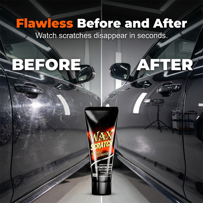 ⏳LAST DAY SALE 50% OFF !!📢Ultimate Car Scratch Remover and Polish Compound✨