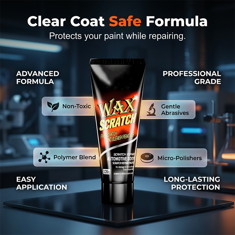 ⏳LAST DAY SALE 50% OFF !!📢Ultimate Car Scratch Remover and Polish Compound✨