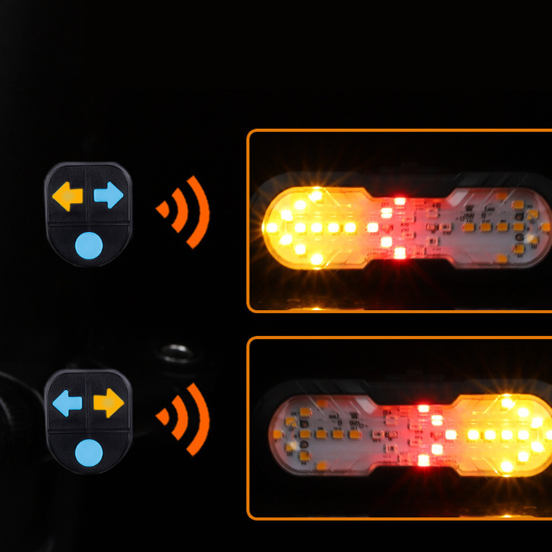 ⏰🔥LIMITED TIME 50% OFF! ✨Smart Bike Safety Light with Wireless Remote Control