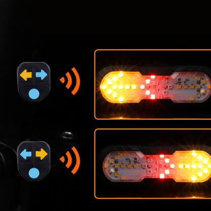 ⏰🔥LIMITED TIME 50% OFF! ✨Smart Bike Safety Light with Wireless Remote Control