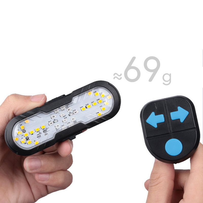 ⏰🔥LIMITED TIME 50% OFF! ✨Smart Bike Safety Light with Wireless Remote Control