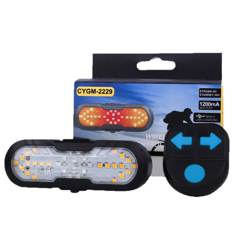 ⏰🔥LIMITED TIME 50% OFF! ✨Smart Bike Safety Light with Wireless Remote Control