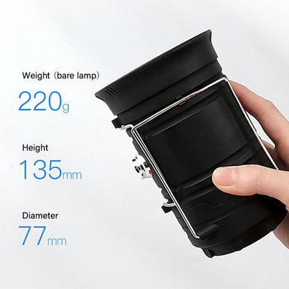 🔥LAST DAY SALE - 50% OFF🎁💡Solar Collapsible Portable LED Camping Lantern⚡