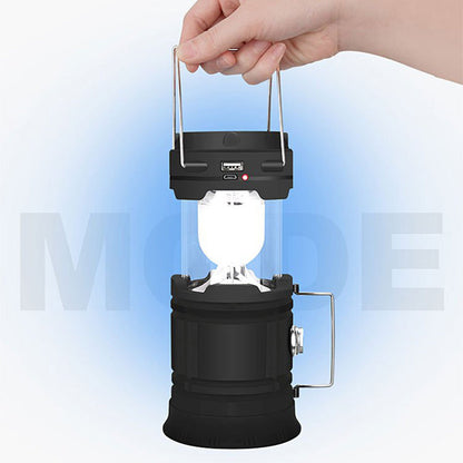🔥LAST DAY SALE - 50% OFF🎁💡Solar Collapsible Portable LED Camping Lantern⚡