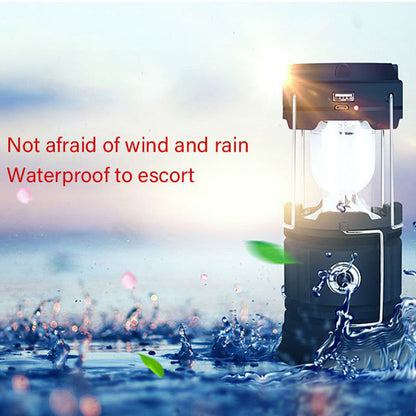 🔥LAST DAY SALE - 50% OFF🎁💡Solar Collapsible Portable LED Camping Lantern⚡