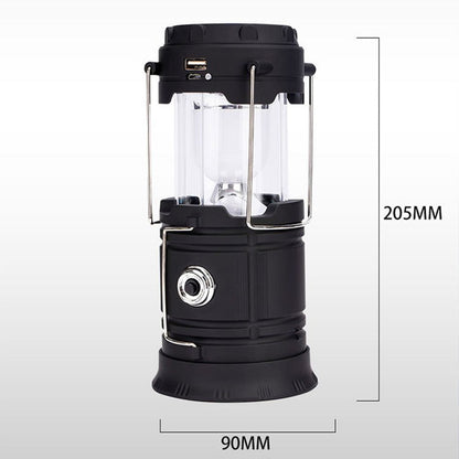 🔥LAST DAY SALE - 50% OFF🎁💡Solar Collapsible Portable LED Camping Lantern⚡