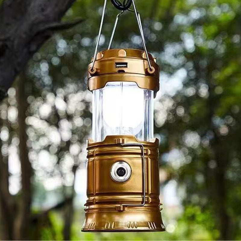 🔥LAST DAY SALE - 50% OFF🎁💡Solar Collapsible Portable LED Camping Lantern⚡