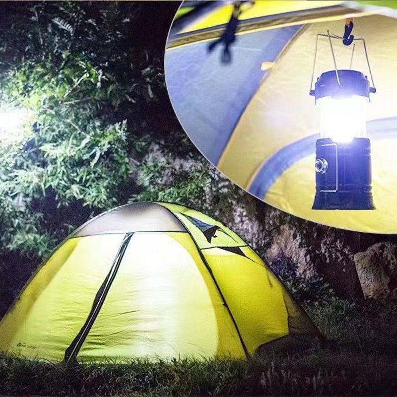 🔥LAST DAY SALE - 50% OFF🎁💡Solar Collapsible Portable LED Camping Lantern⚡