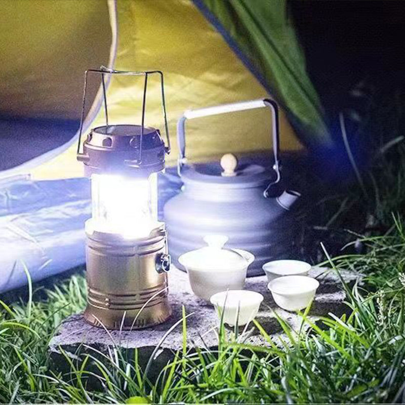 🔥LAST DAY SALE - 50% OFF🎁💡Solar Collapsible Portable LED Camping Lantern⚡