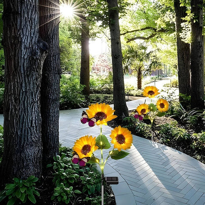 Gardinea® Solar Sunflower LED Lights